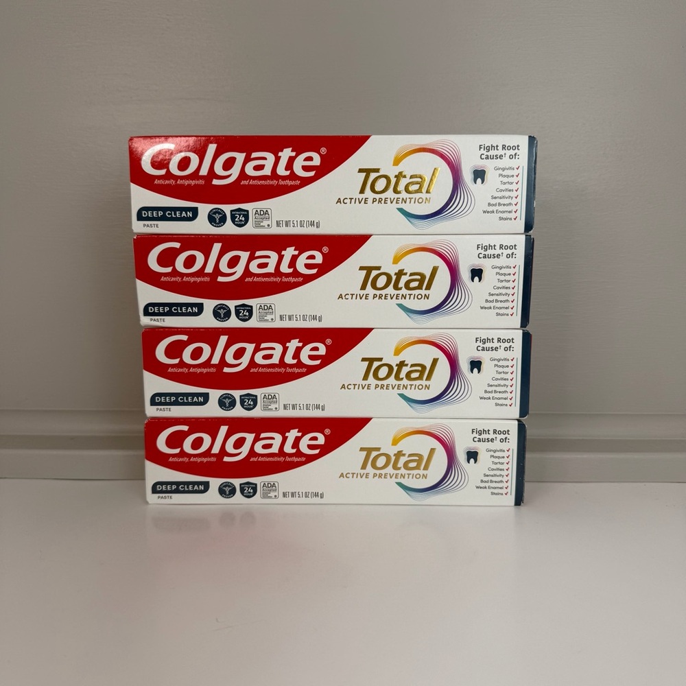 4 Colgate Total Active Prevention Paste